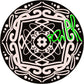 Wordala Word Mandala Necklace "POWER"