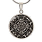 Wordala Word Mandala Necklace "RELAX"