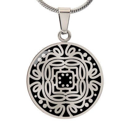 Wordala Word Mandala Necklace "HOPE" 001