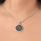Wordala Word Mandala Necklace "RELAX"