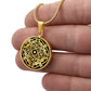 Mantrandala™ Word Mandala Necklace "WISHES"