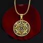 Mantrandala™ Word Mandala Necklace "WISHES"