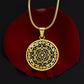 Wordala Word Mandala Necklace "COURAGE"