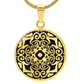 Wordala Word Mandala Necklace "JOY"