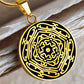 Mantrandala™ Word Mandala Necklace "WISHES"